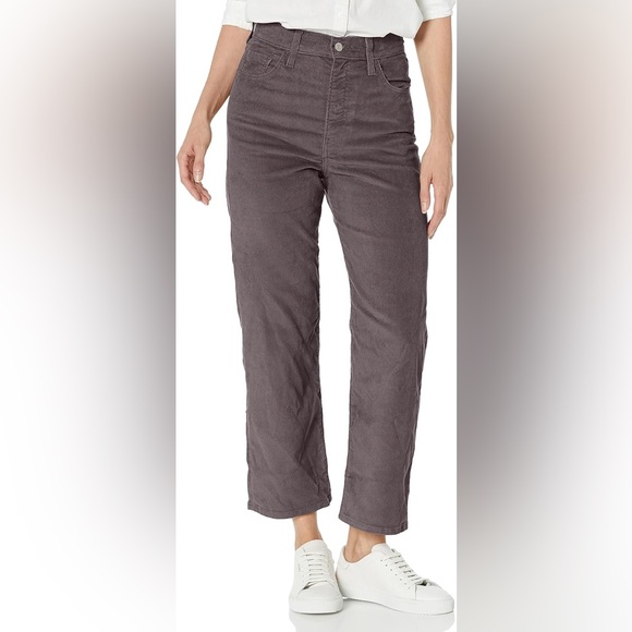 Levi's Women's Corduroy Ribcage Straight Ankle Jeans Grey size 30‎ - Picture 1 of 9